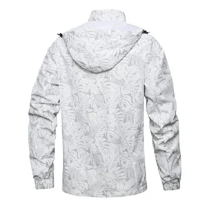 Men's Lightweight Waterproof Rain Jacket - Thumbnail Image 3