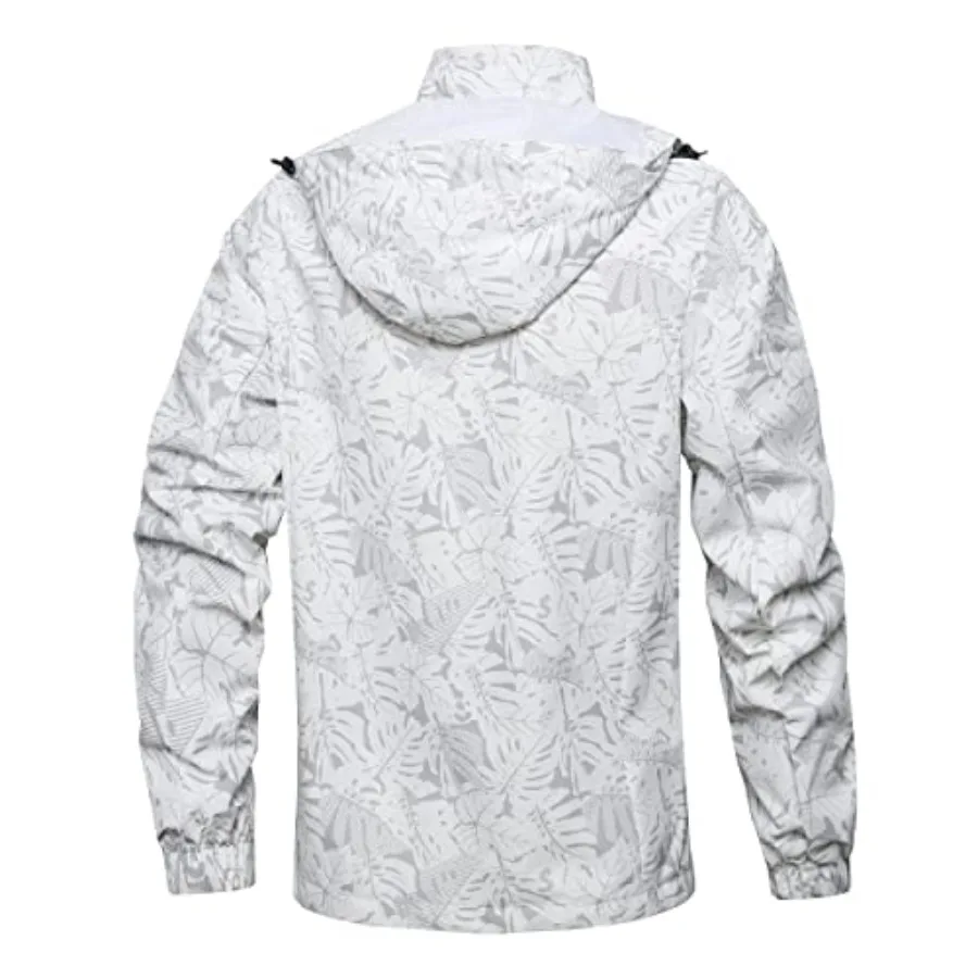 Men's Lightweight Waterproof Rain Jacket - Image 3
