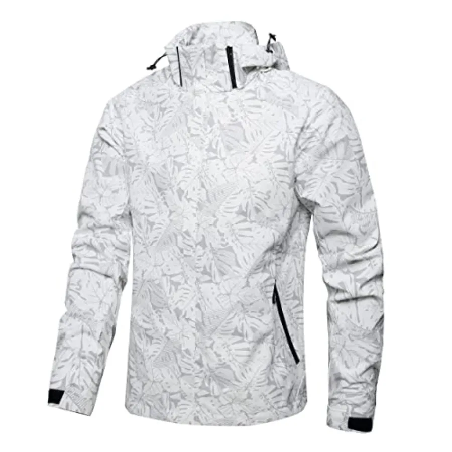 Men's Lightweight Waterproof Rain Jacket - Image 1