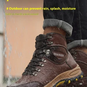 Waterproof Leather Indestructible Men - Thumbnail Image 3