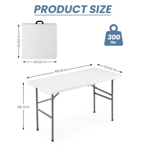 Portable Folding Outdoor Camping Table - Thumbnail Image 4