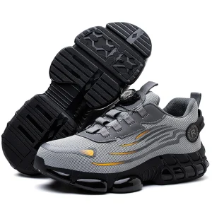 Steel Toe Protective Safety Shoes Slip Resistant - Thumbnail Image 2
