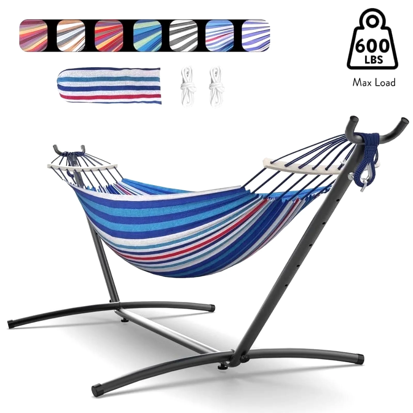 Adjustable Stand Hammock - 600lb Capacity - Image 4