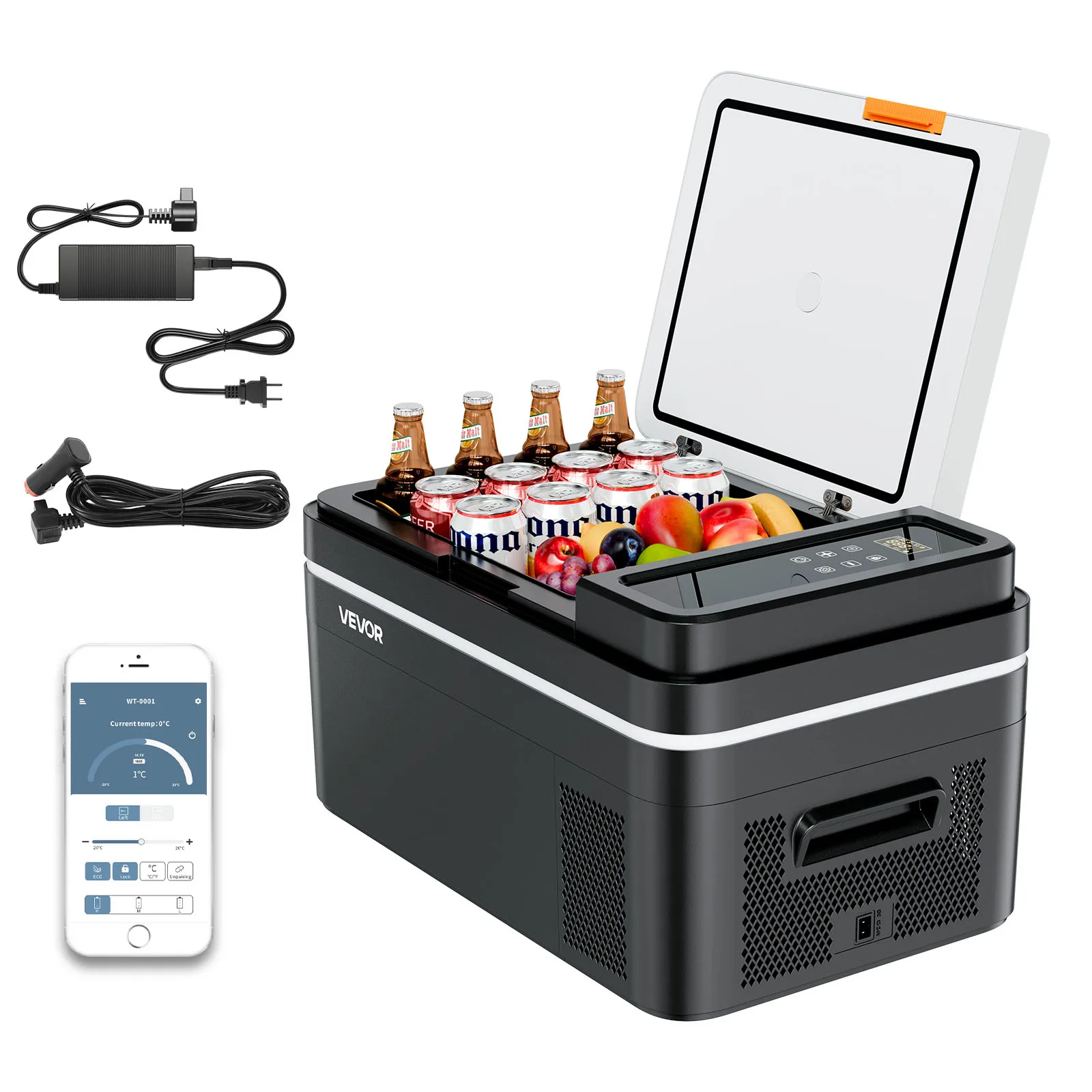 15L 20L 22L 30L 45L 55L Portable Car Cooler Refrigerator Electric Compressor - Image 6
