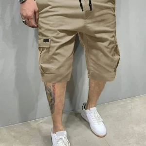 Classic Design Cargo Shorts, Men's Casual Multi-Pocket