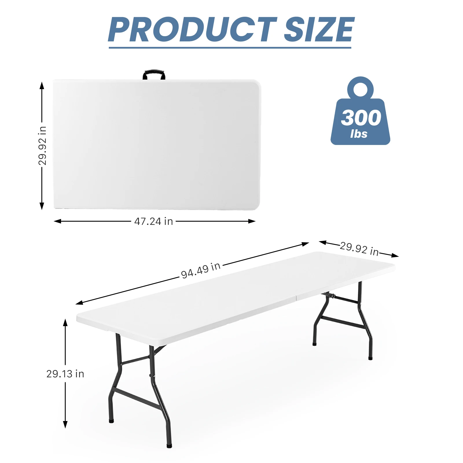 Portable Folding Outdoor Camping Table - Image 1