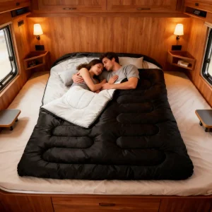 Double Sleeping Bag For Adults, 2 Person