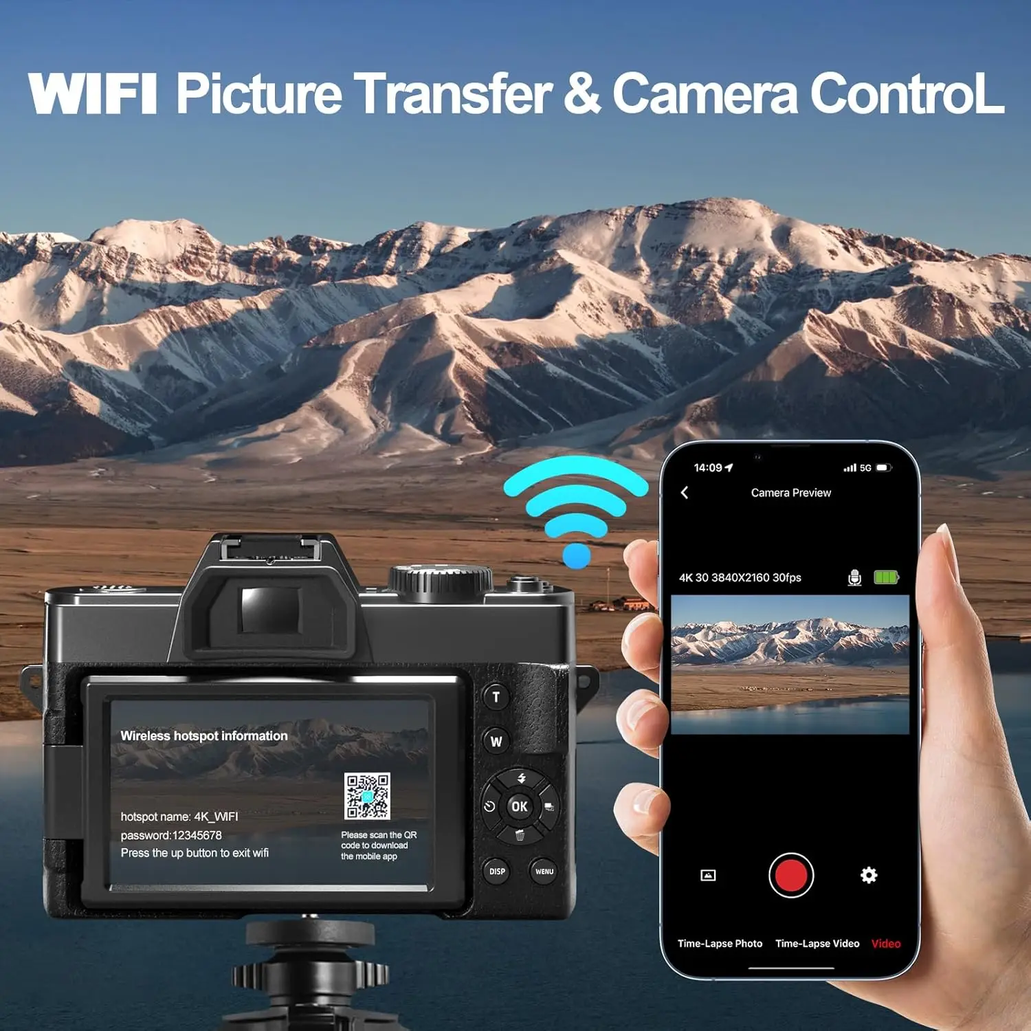 4K Digital Cameras for Photography,48MP - Image 3