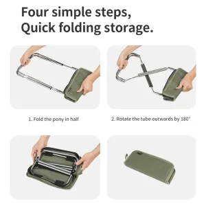 Collapsible Backpack Portable Seat Stool - Thumbnail Image 3