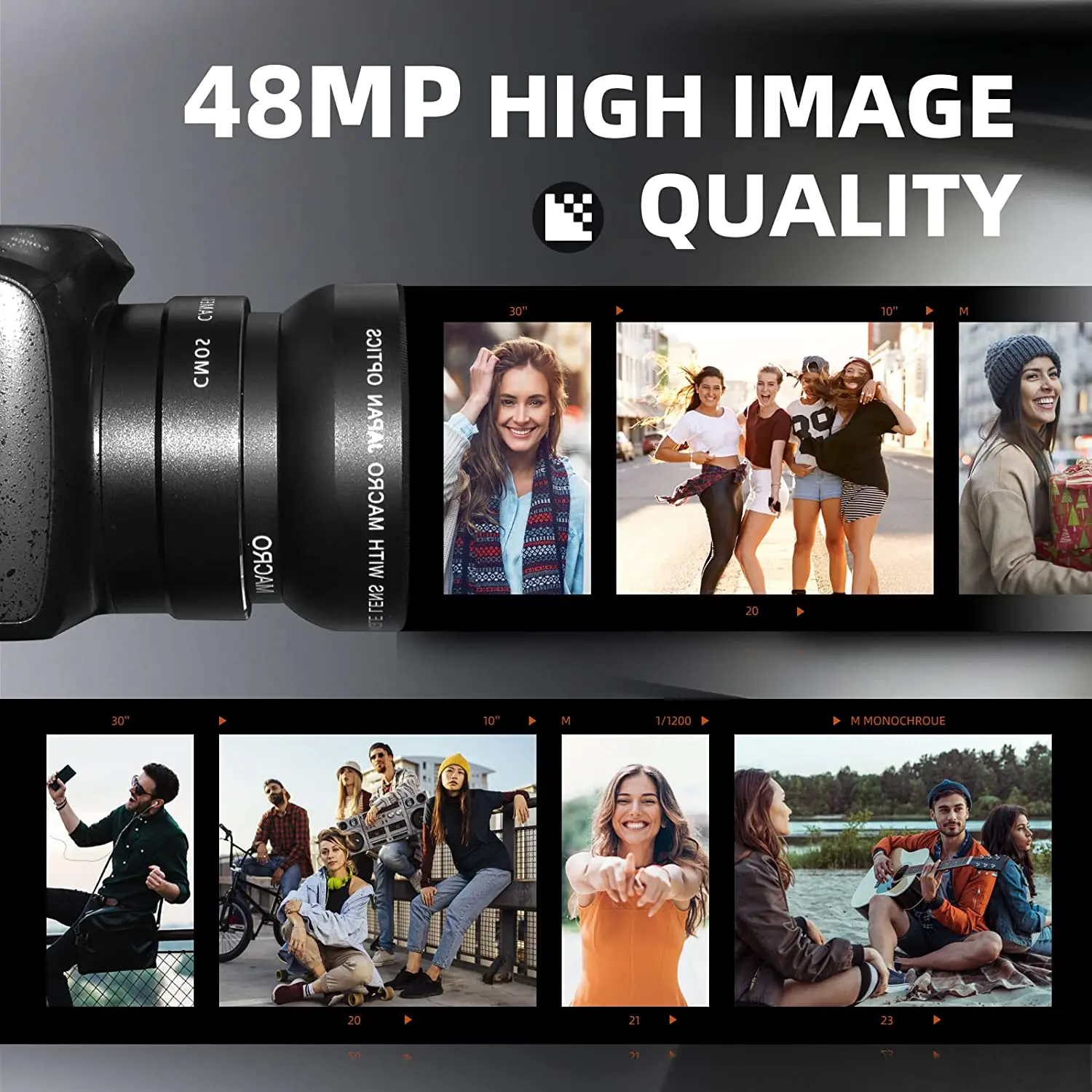 4K Digital Camera Ultra 48MP Camera Vlogging Camera - Image 3