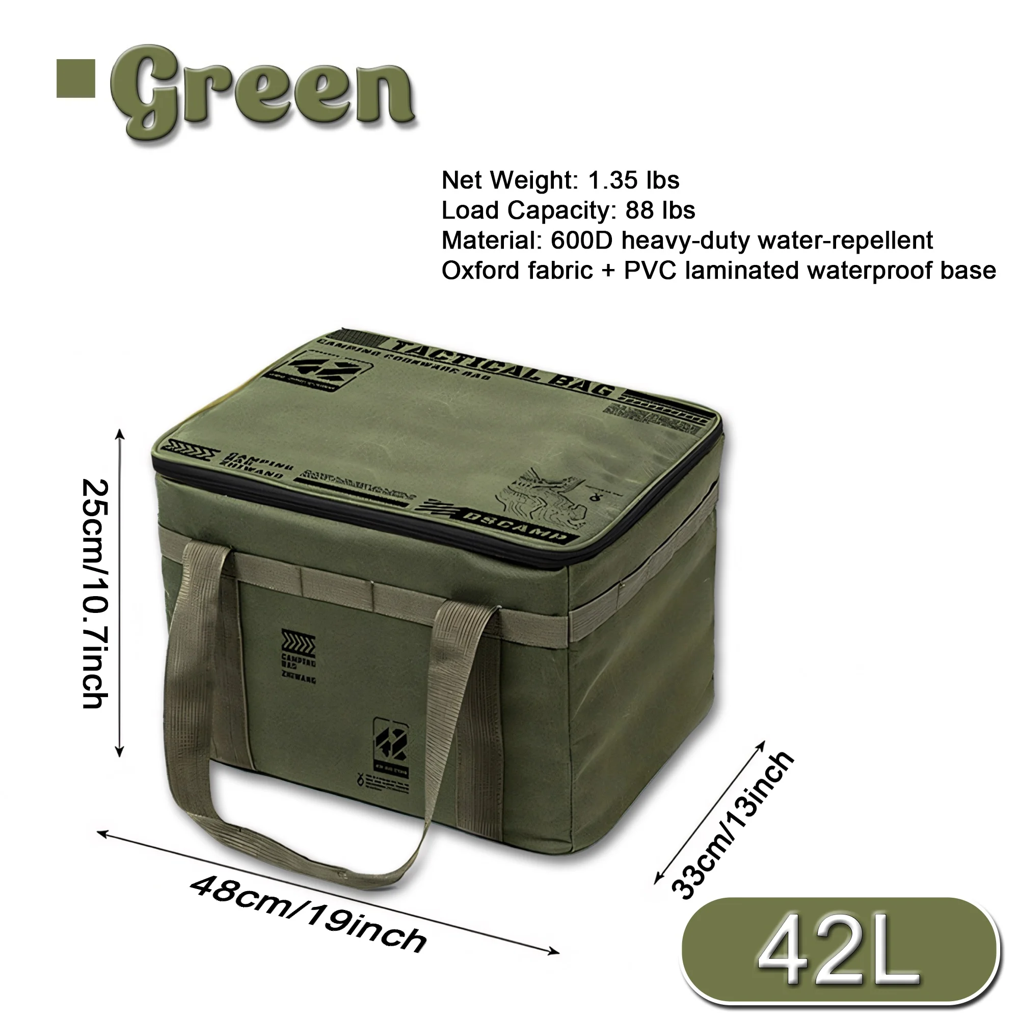 Large Capacity Camping Storage Bag Heavy Duty - Image 3