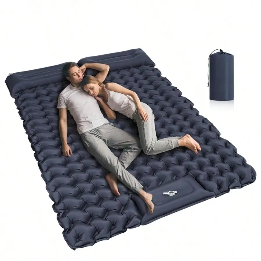 Double Camping Sleeping Pad, Extra Thick - Image 1