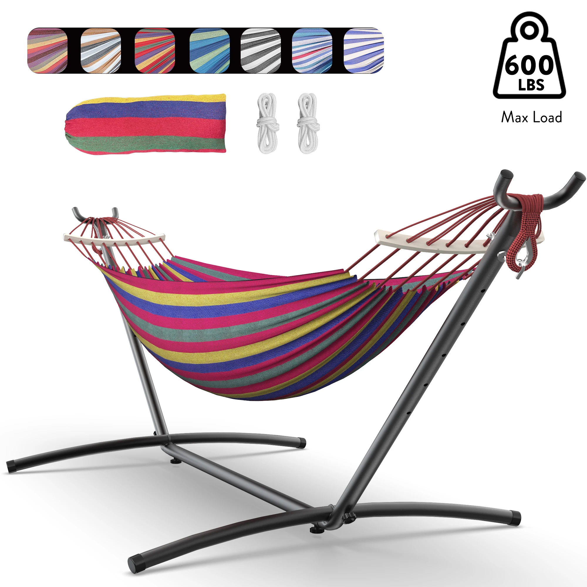 Adjustable Stand Hammock - 600lb Capacity - Image 8