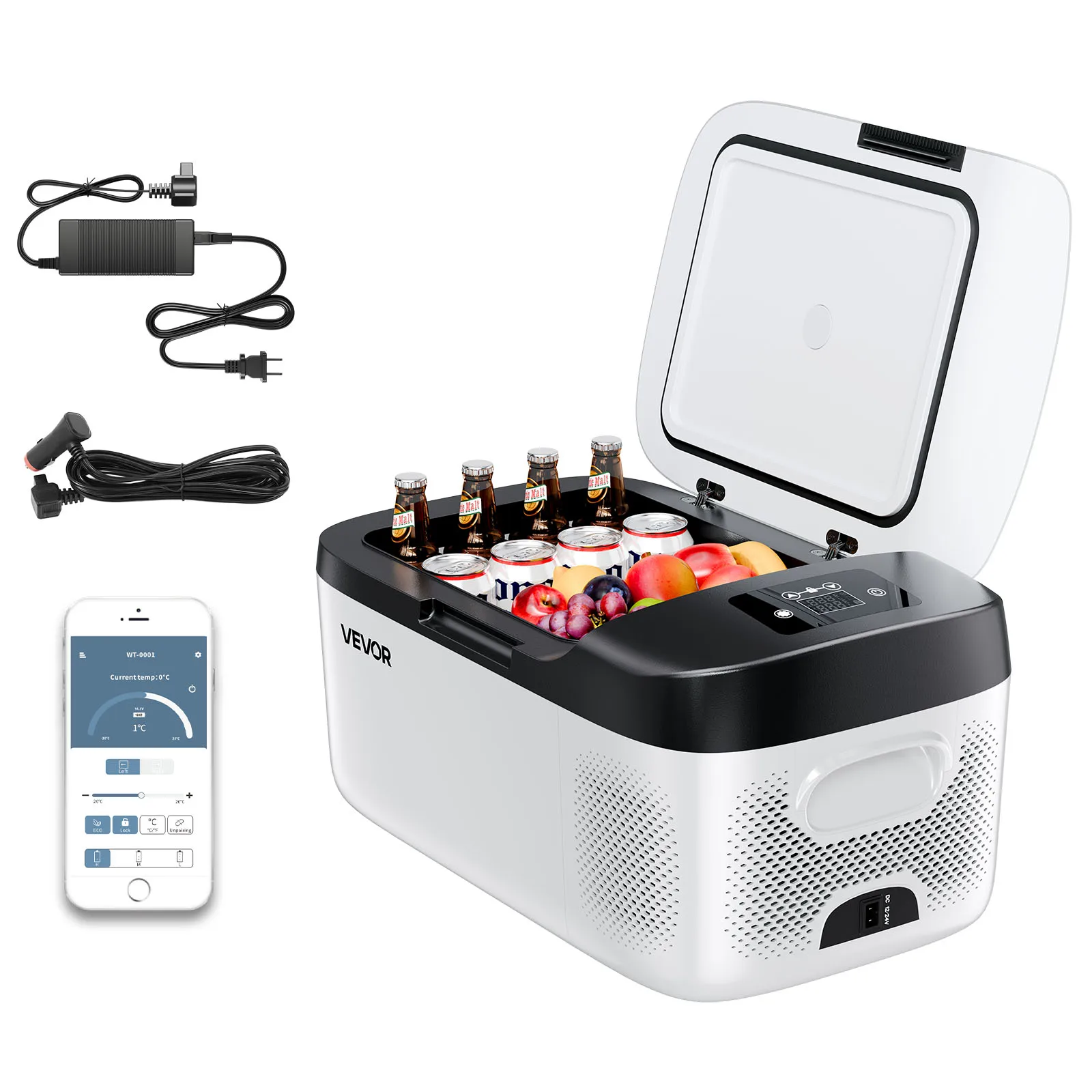 15L 20L 22L 30L 45L 55L Portable Car Cooler Refrigerator Electric Compressor - Image 4
