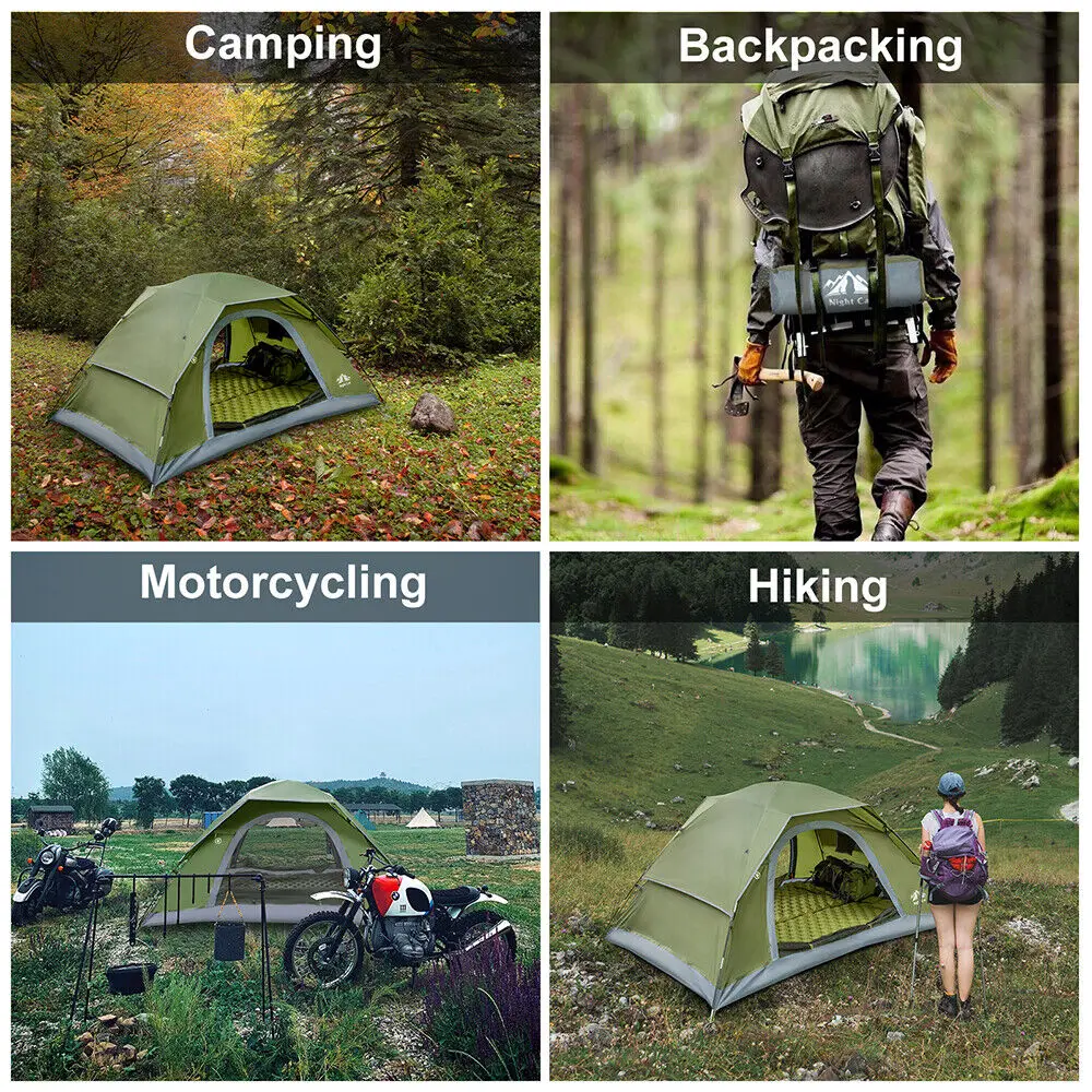 Camping Tents 1 2 3 4 Persons with Unique Rainfly Backpacking Tent - Image 2