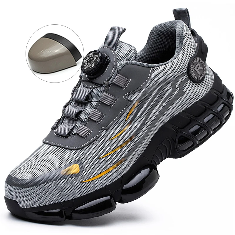 Steel Toe Protective Safety Shoes Slip Resistant - Image 3