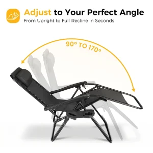 Set of 2 Zero Cravity Lounge Chairs - Thumbnail Image 3
